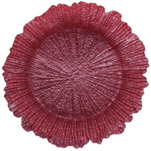 Case of 12 Reef Pink Charger Plate 13"D