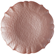 Case of 12 Ice Queen Blush Charger Plate 13"D