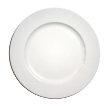 Case of 24 White Round Charger 13"