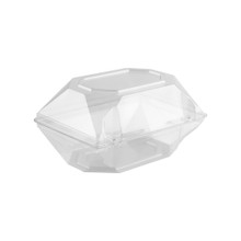 Case of 100 - 8"x5"x4" Corsage Box - Crystal