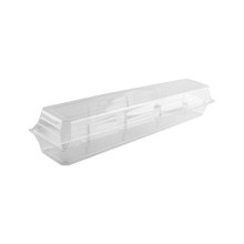 Case of 50 - 25"x5.25"x4" Dzn Rose Box - Crystal