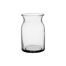 Case of 6 - 8" Milk Jug Vase - Crystal