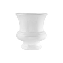 Case of 6 - 9 1/2" Designer Urn - White Plastic