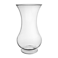 Case of 12 - 9 3/4" Pedestal Vase - Crystal