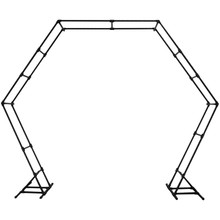 Case of 1 - 10ft Hexagon Arch - Black