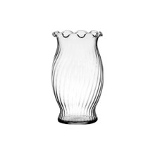 Case of 24 - 6 5/8" Fluted Vase - Crystal