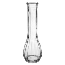 Case of 48 - 8.5" Swirl Bud Vase - Crystal