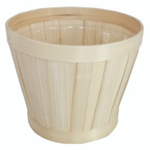 24 Pcs - Natural Bamboo Basket Pot Covers - 7.25 Inch