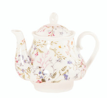 12 Sets - Floral Porcelain Teapots