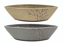 24 Pcs - Assorted Branching Pattern Low Bowls - 8.5 Inch
