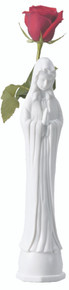 12 Pcs - Madonna Vases - Bisque