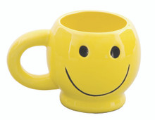 24 Pcs - Smiley Face Mug - 2.75 Inch