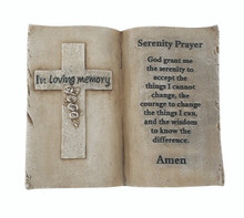 12 Pcs - Serenity Prayer Bible Plaque ~ Polyresin