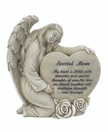 12 Pcs - Angel With Heart  “Special Mom” ~ Polyresin