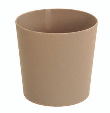 63-Pack 5 Inch Warm Gray Tapered Pot Covers