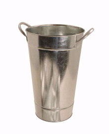 12 Pcs - French Buckets Metal 15 Inch