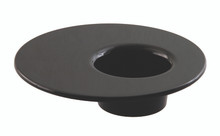 24-Pack Black Plastic Round Mesa Planters