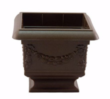 24-Pack 6 Inch Bronze Baroque Pedestal Planters
