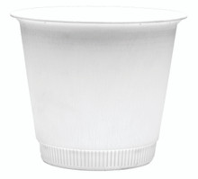 32-Pack 7 Inch White Diamond Line Band-It Buckets