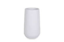 18 Pcs - 4 x 8 Inch Tall Ceramic White Vase