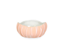 12 Pcs - 7 Inch Round Tray Planter Pot Ceramic Pink/Coral