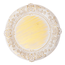 Case of 24 Victorian Melamine Charger Plate 13" - Gold