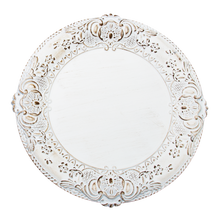 Case of 24 Victorian Melamine Charger Plate 13" - White