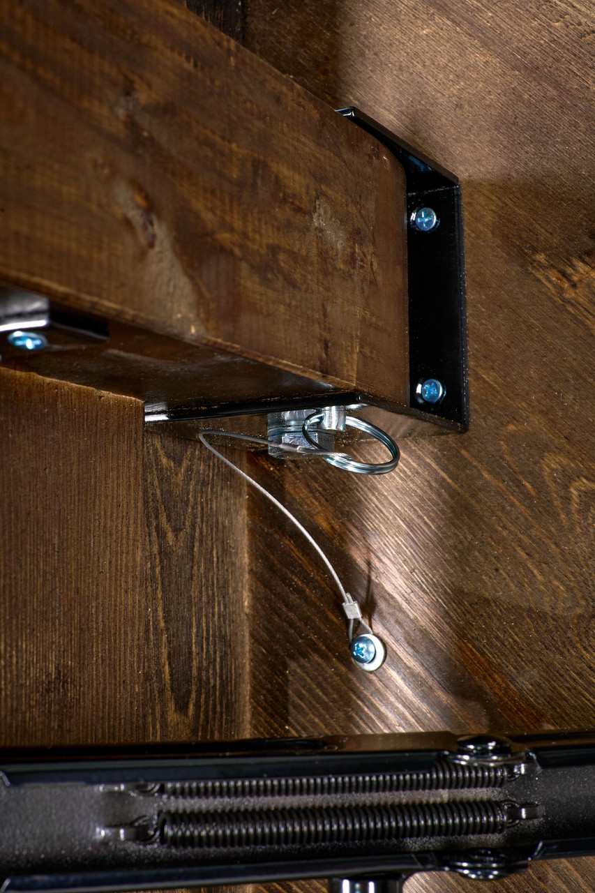 Fruitwood 5 Foot (60") Round Farm Table Straight Leg