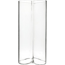 Glass Heart-Shaped Bud Vase - 72 Pieces