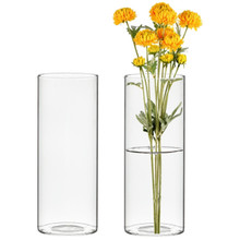 Glass Cylinder Bud Vase 7" - 72 Pieces