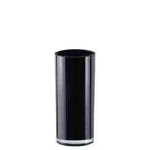 Glass Black Cylinder Vases 9" - 12  Pieces