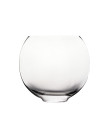Glass Moon Shape vase 7.5" - 4 Pieces