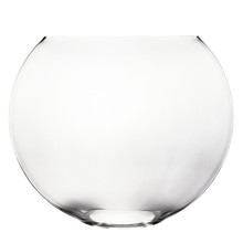 Glass Moon Shape vase 13" - 2 Pieces