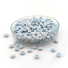 Glass Beads Flat Gemstone White Vase Filler For Home Decor 3/4" - 28 lbs