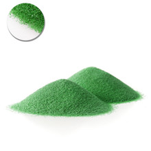 Hills Green Colored Decorative Fine Sand - Unity Ceremony Centerpiece Vase Filler Wedding Table Scatter Terrarium & Crafts - 28 lbs (35 Cups)