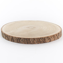 Wood Round Rustic Slices Farmhouse Style Wedding Event Centerpieces 11 - 13'' - 18 pieces