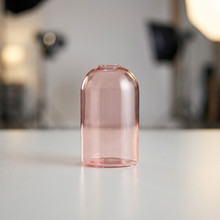 Pink Small Cylinder Bud Vase – 3.5" H – 48 pcs/case (6 pcs/inner)