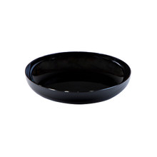Plastic Floral Designer Dish – 11" – Black Color – Inner Pack 8 pcs / Full Case 48 pcs