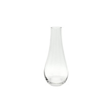 Clear Glass Teardrop Bud Vase – 9.25" – Sold by Case (12 pcs/case)