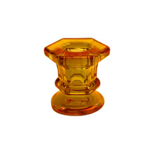 Amber 2.2" Grecian Taper Candle Holder – 48 Pieces
