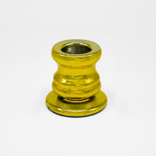 Gold 2" Sculpted Taper Candle Holder – 48 Pieces