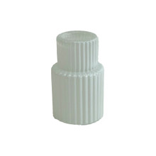 White 2.75" Art Deco Taper Candle Holder – 48 Pieces