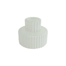 White 2.5" Inkwell Reversible Taper, Tealight & Votive Candle Holder – 48 Pieces