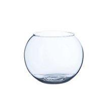 Clear Mercury Bubble Bowl Vase / Votive Candle Holder – 4" – Various Colors – Inner Pack 6 pcs / Full Case 48 pcs