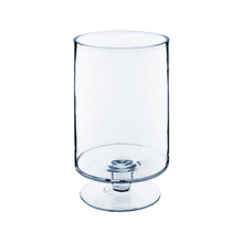 London Short Stem Hurricane Pillar Candle Holder – 13.5" – 2 pcs/case