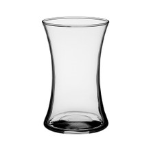 Clear Rosario Vase, Machine Blown – 7.75" – 9 pcs/case