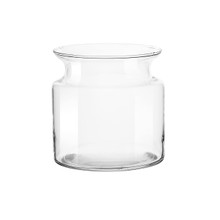 Clear Bridgerton Cinched Vase, Machine Blown – 6" – 12 pcs/case