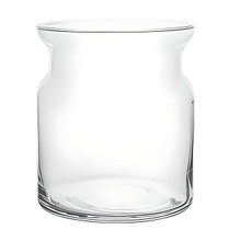 Clear Bridgerton Cinched Vase, Machine Blown – 7.5" – 12 pcs/case