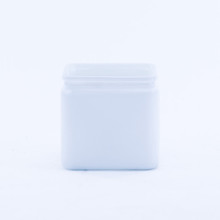 4.8" Matte White Glass Cube Vase with Lip - 12 Pieces