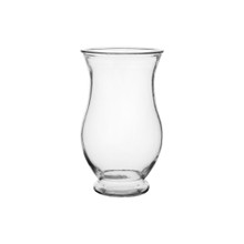 6.9" Clear Glass Regency Vase - 12 Pieces